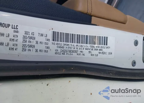 2011 Dodge Durango Citadel from USA, damaged, VIN 1D4SD5GT6BC663927